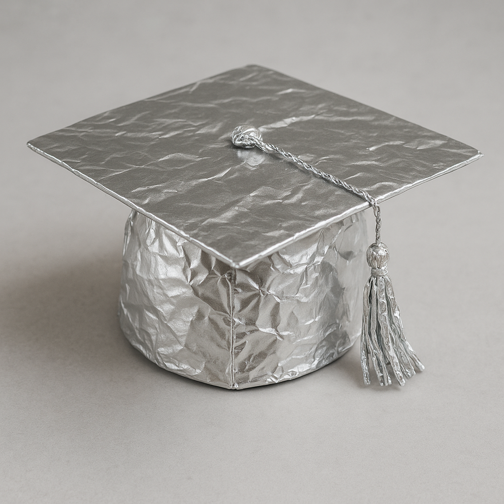 Sølvpapirshat - tak ChatGPT ;)